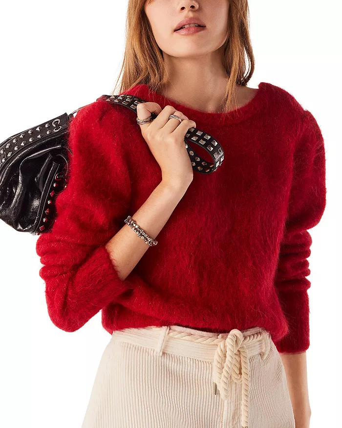 Turo Low Back Knit Sweater | Bloomingdale's (US)