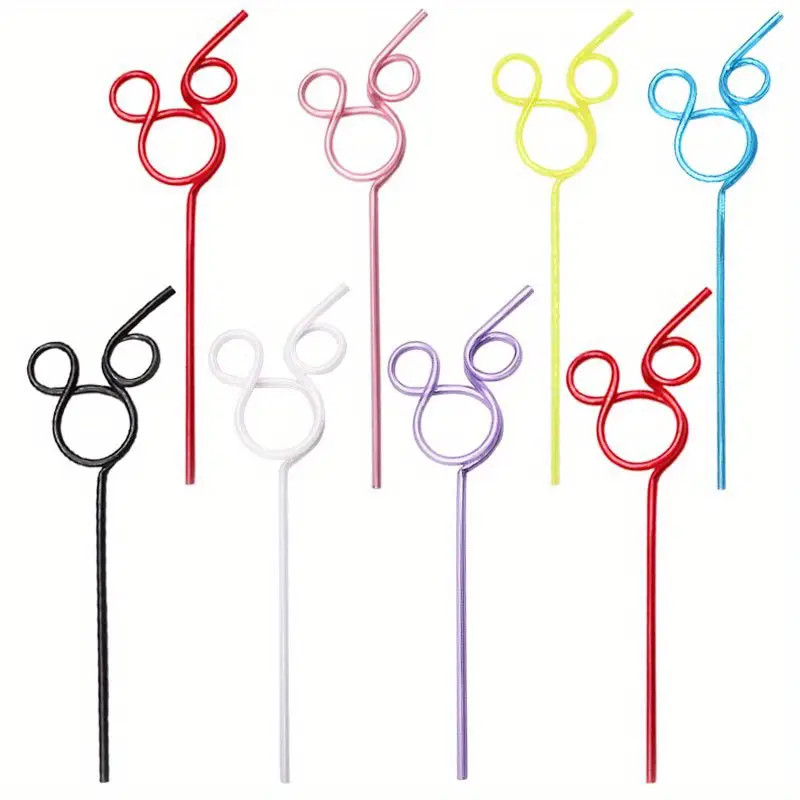 Straw Cartoon Straw Reusable Straw Milk Water Drinking - Temu | Temu Affiliate Program