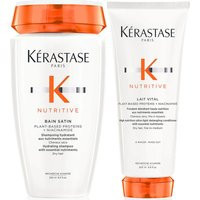 Kérastase Nutritive Nourish and Hydrate Shampoo and Conditioner Duo for Fine-Medium Dry Hair | Look Fantastic (UK)
