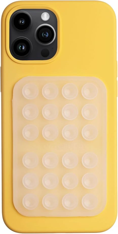 Classic - Silicone Suction Phone Case Adhesive Mount - Hands-Free, Strong Grip Holder for Selfies... | Amazon (US)