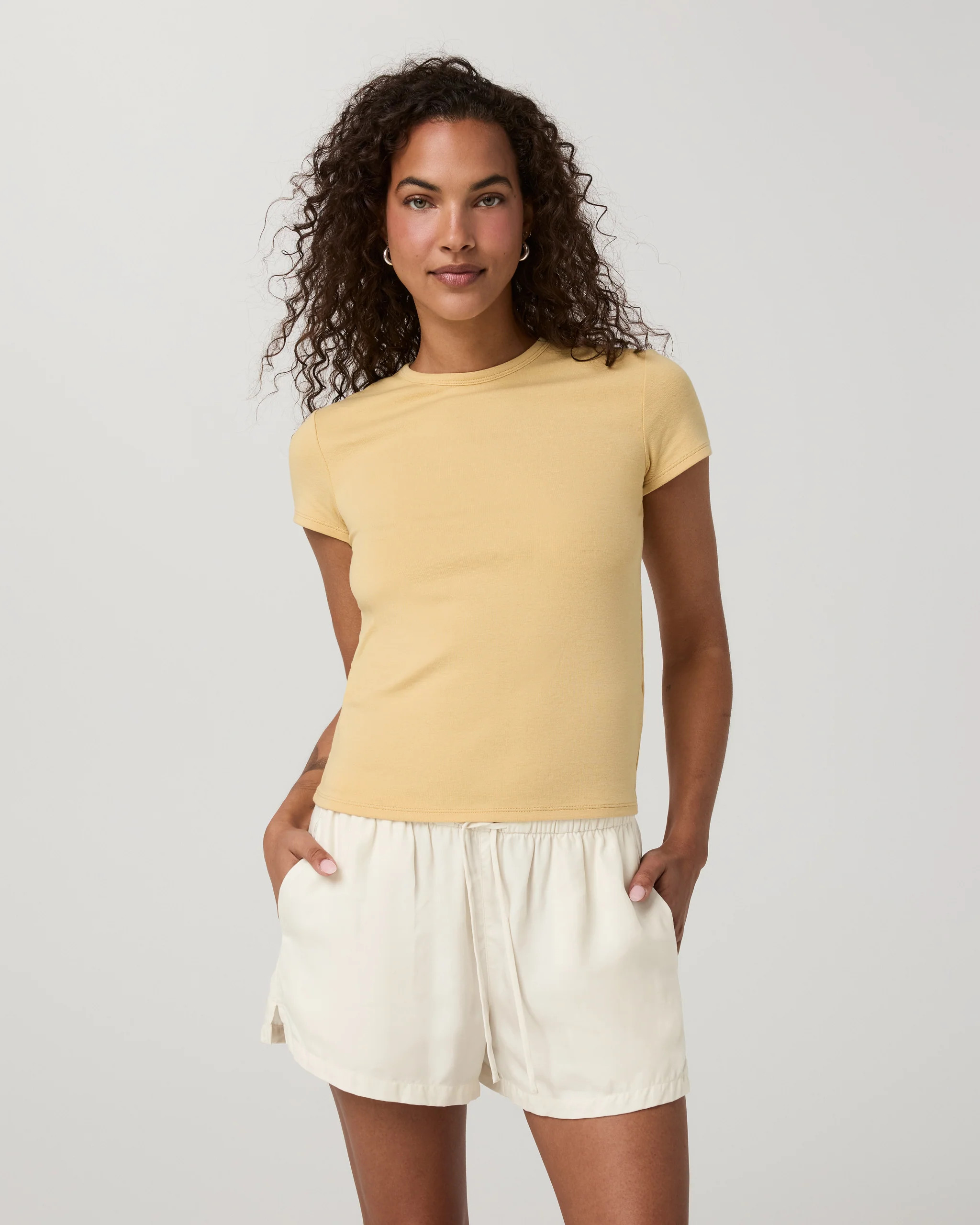 Everyday Cotton Stretch Fitted Tee | Vuori Clothing (US & Canada)