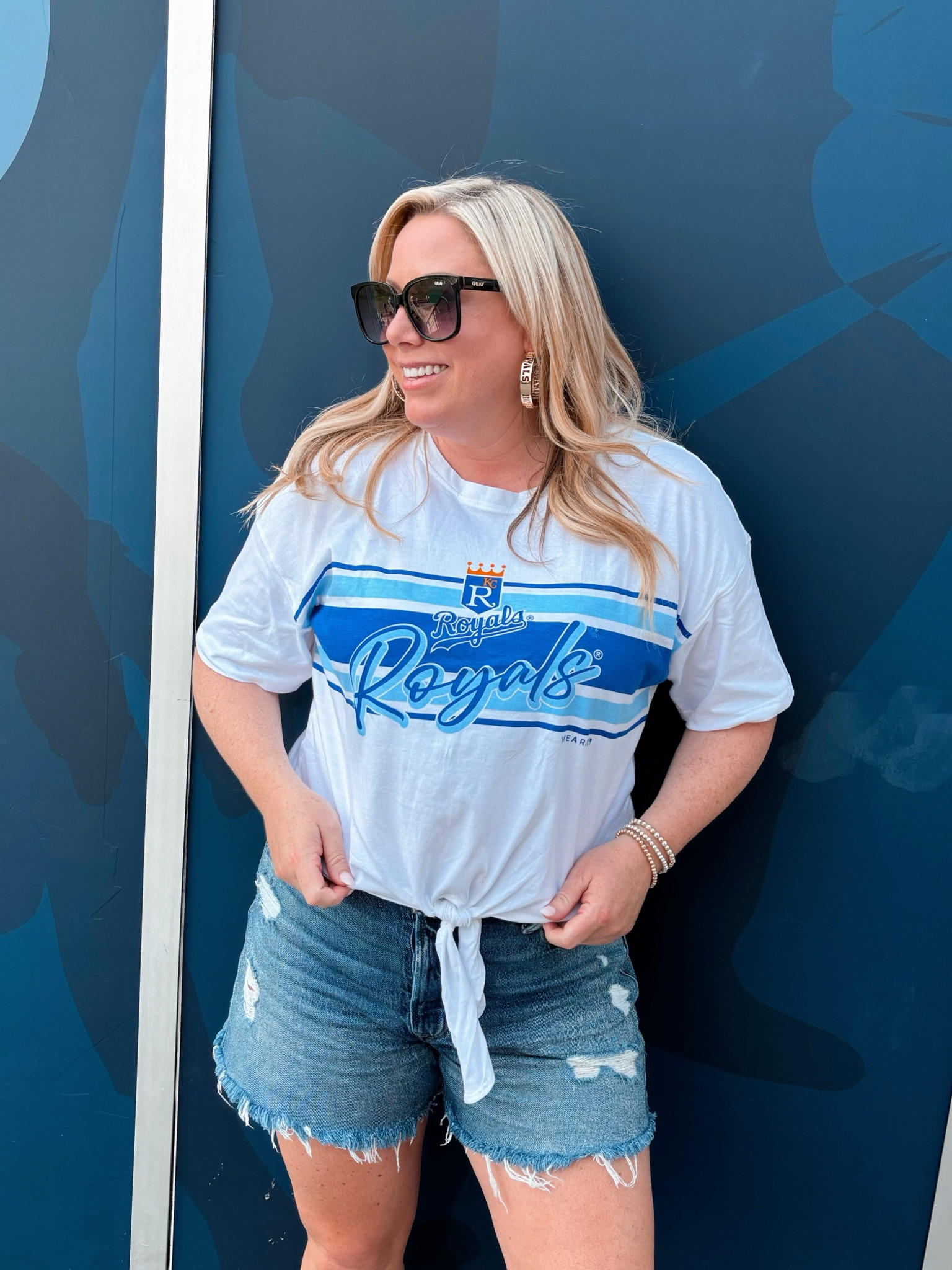 Royals vs Cubs 💙🩵💙 


#LTKFindsUnder100 #LTKU #LTKStyleTip