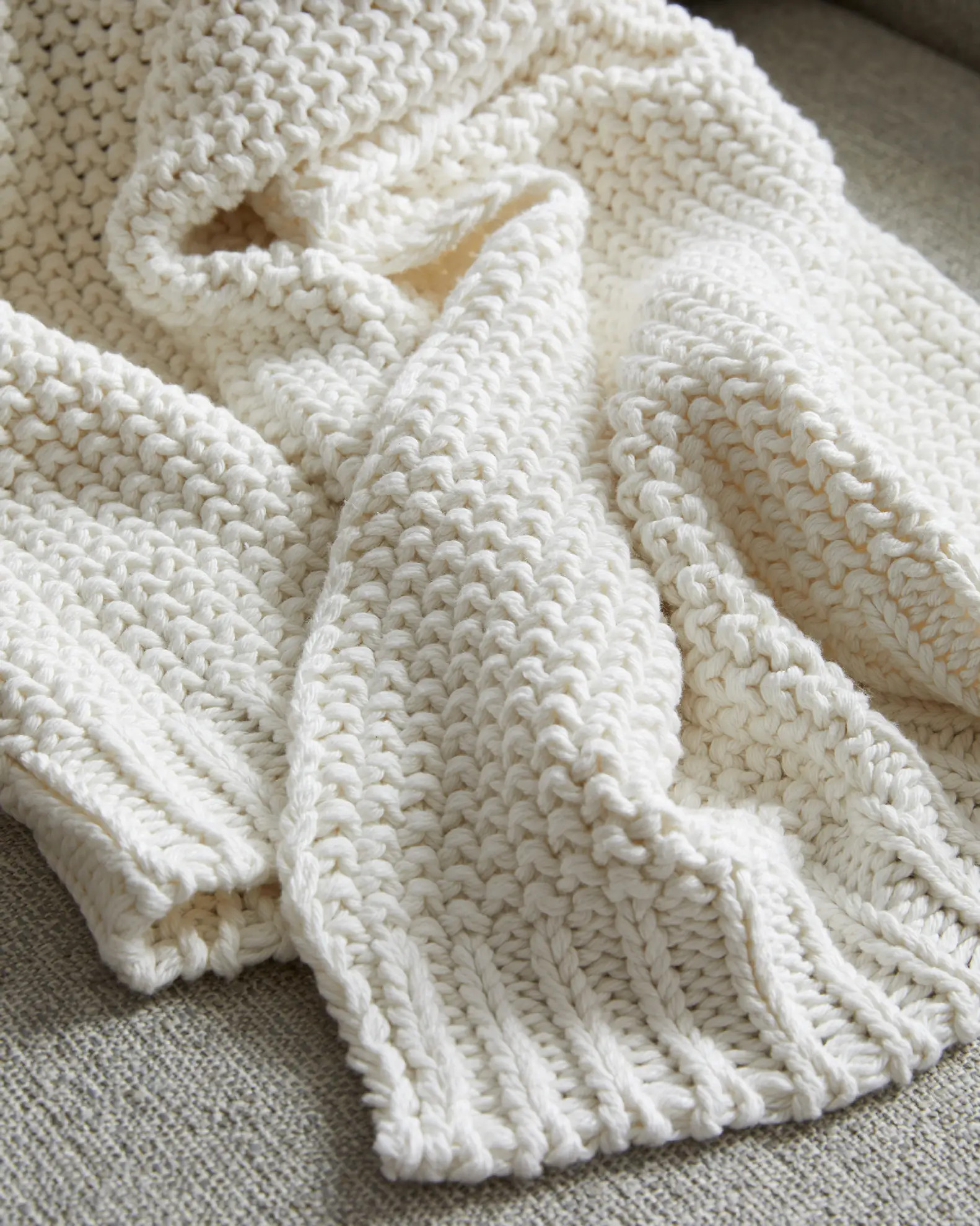 Cotton Fisherman Throw | Quince