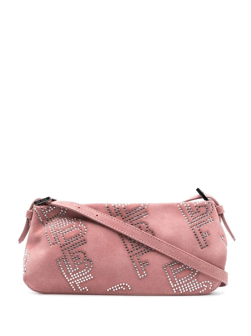Rachel logo-stud shoulder bag | Farfetch Global