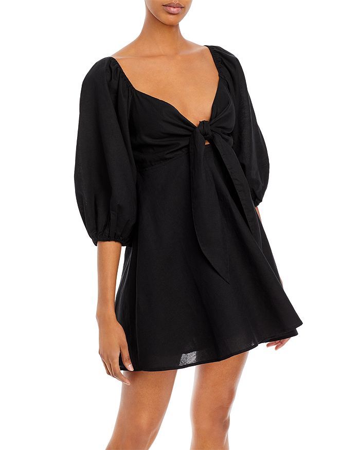 Sonny Knot Front Mini Dress | Bloomingdale's (US)