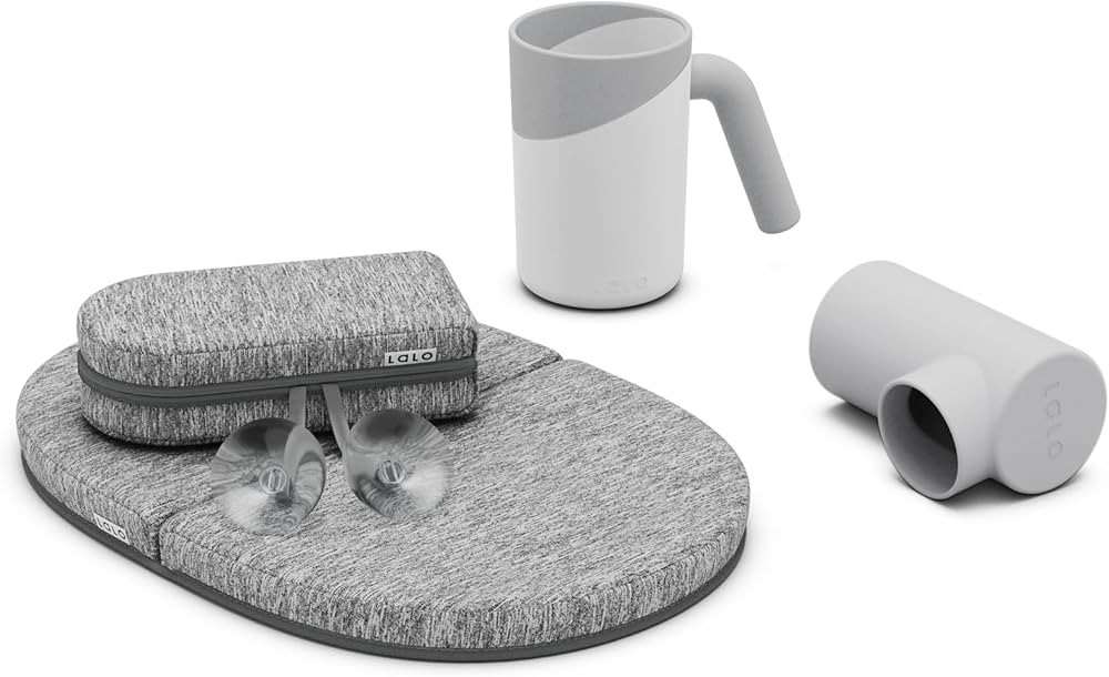 Lalo Bathtime Essentials - Includes Knee & Elbow Saver, Rinse Cup, & Spout Cover - Comfortable & ... | Amazon (US)