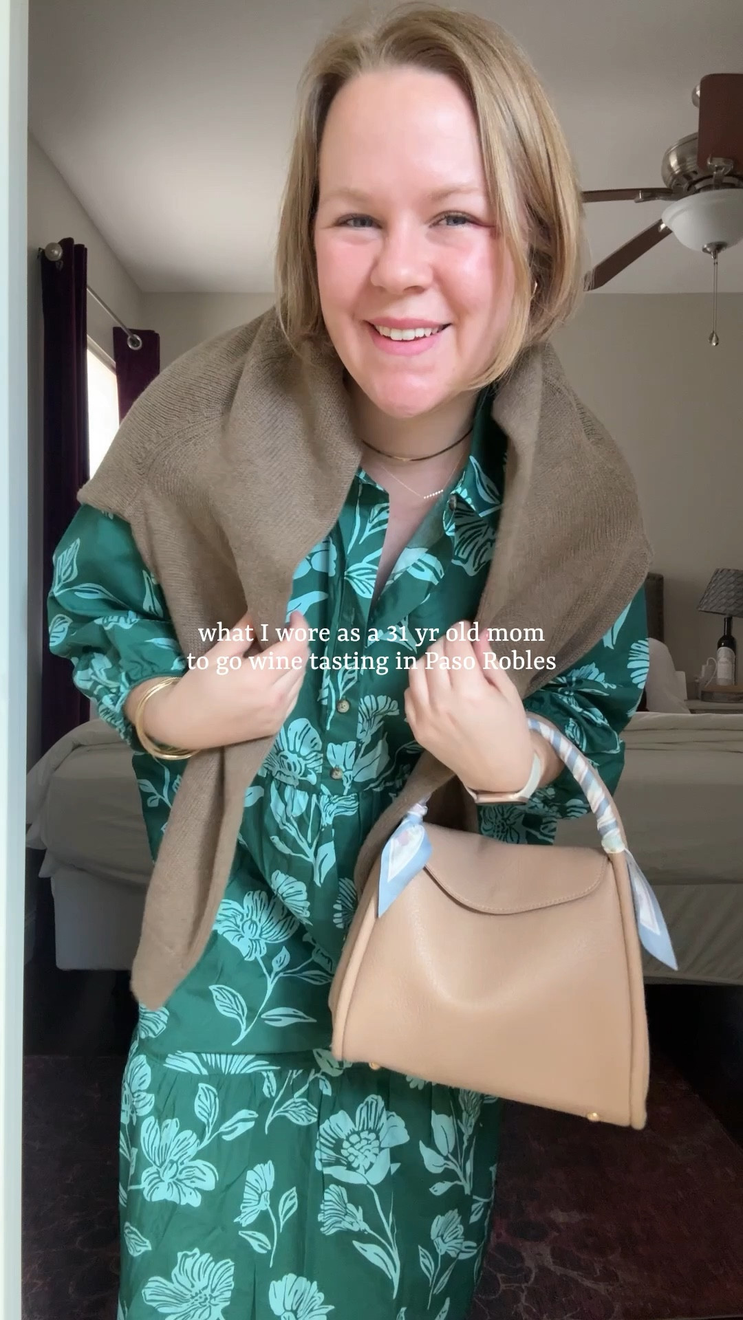 This Anthro dress has been a favorite for a few years now and this color is gorgeous! I’m in a size XL! My cardigan is old from Target but I linked similar. My ankle wrap flats got so many compliments and were so cute and comfy! My bag is from a boutique. 

#LTKootd #LTKTravel #LTKMidsize