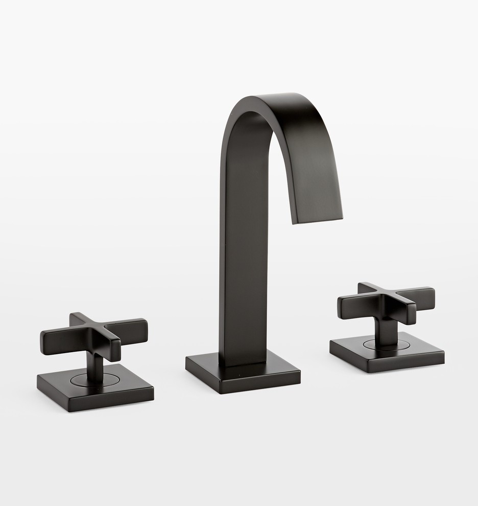 Yaquina Cross Handle Widespread Bathroom Faucet | Rejuvenation