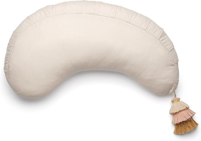DockATot La Maman Wedge Nursing Pillow - The Essential Pillow for Feeding Time (Sand Chambray) | Amazon (US)