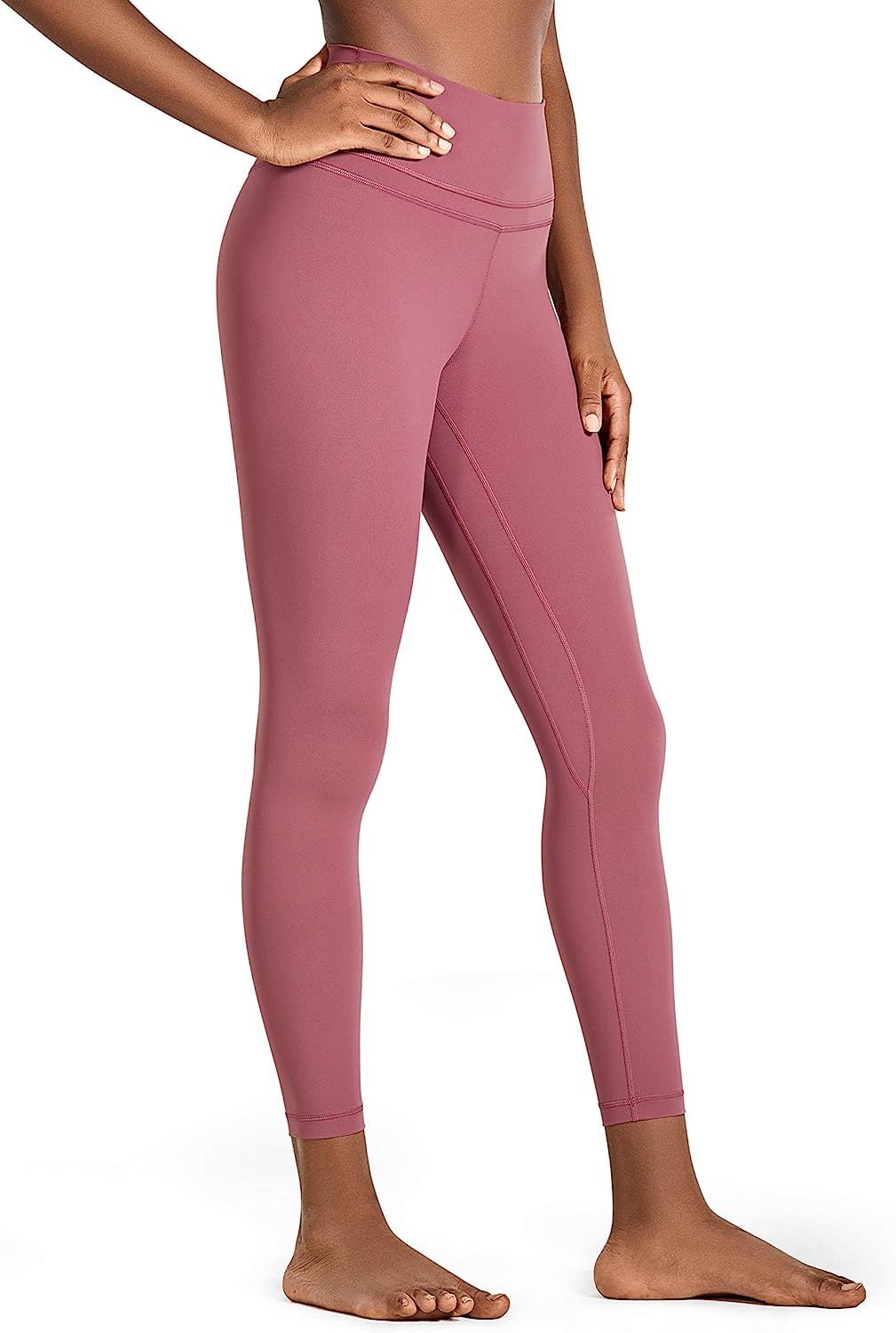 CRZ YOGA Women's Naked Feeling I High Waist Tight Yoga Pants Workout Leggings - 25 Inches | Amazon (US)