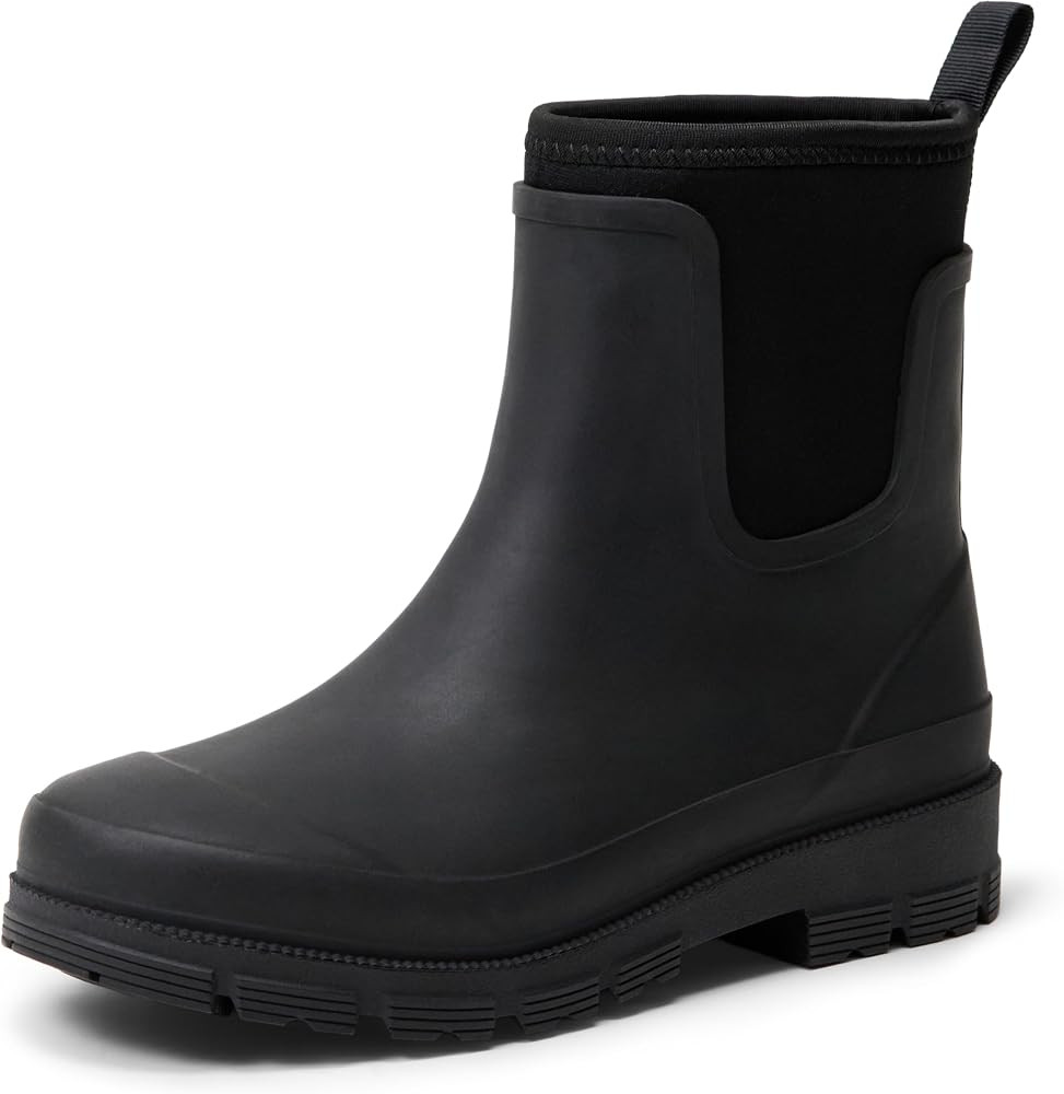 Amazon Essentials Women's Chelsea Ankle Rain Boot | Amazon (US)
