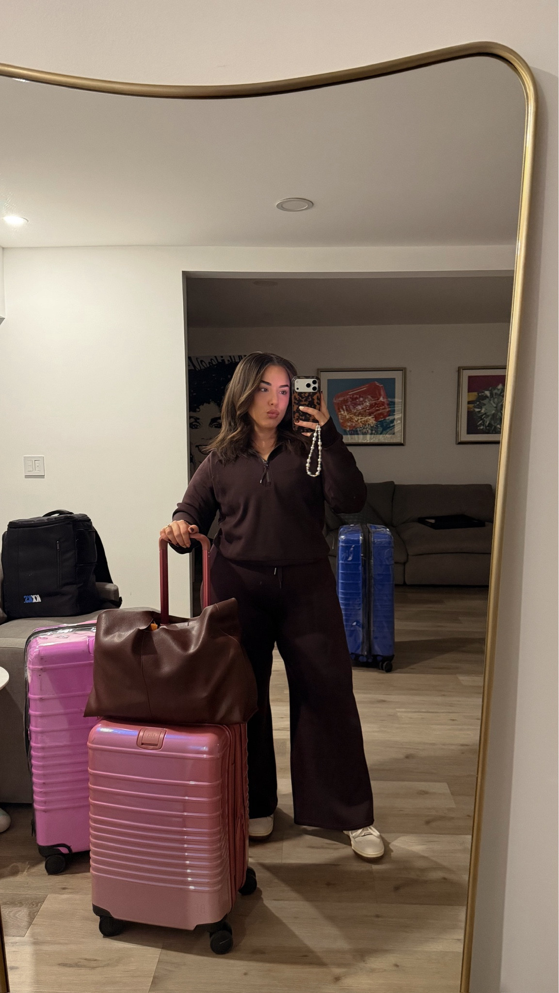 Headed to Costa Rica for vacation ✈️🇨🇷 wearing this Spanx set in size Large in shade Truffle Brown

#LTKTravel #LTKMidsize #LTKootd