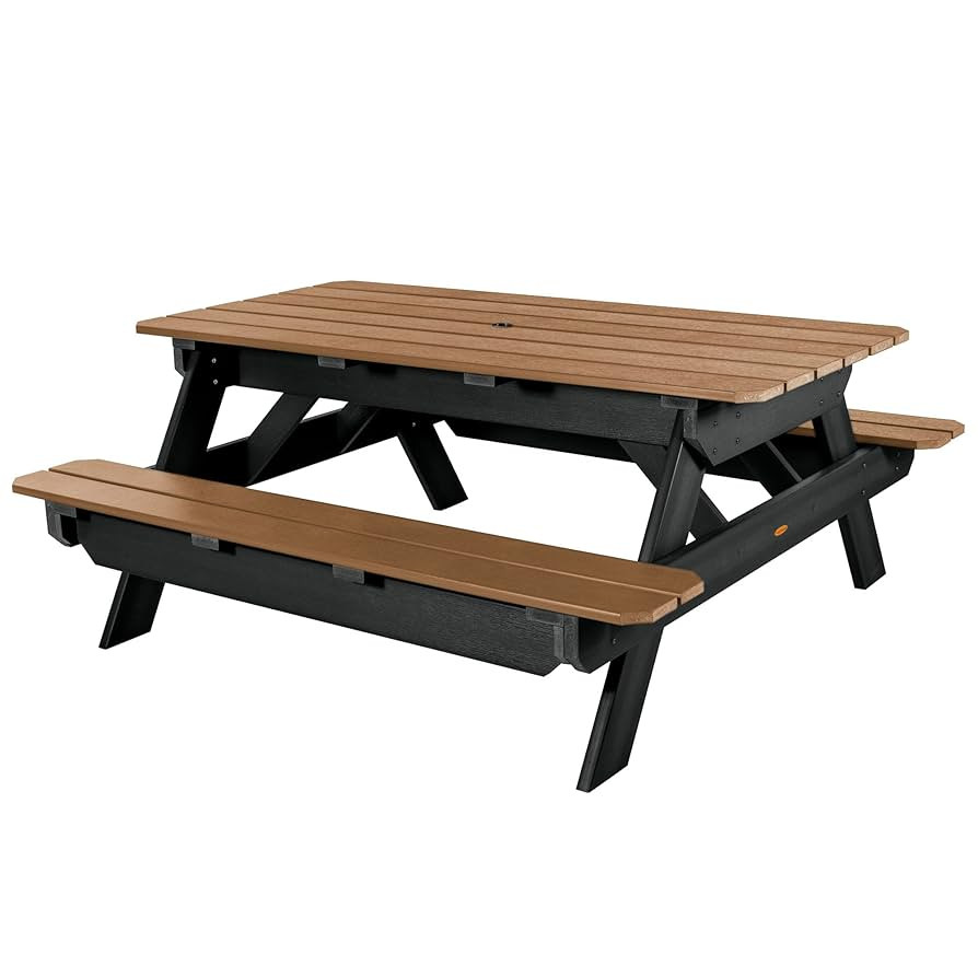 Highwood Hometown Picnic Table, 6 Foot, Saddle | Amazon (US)