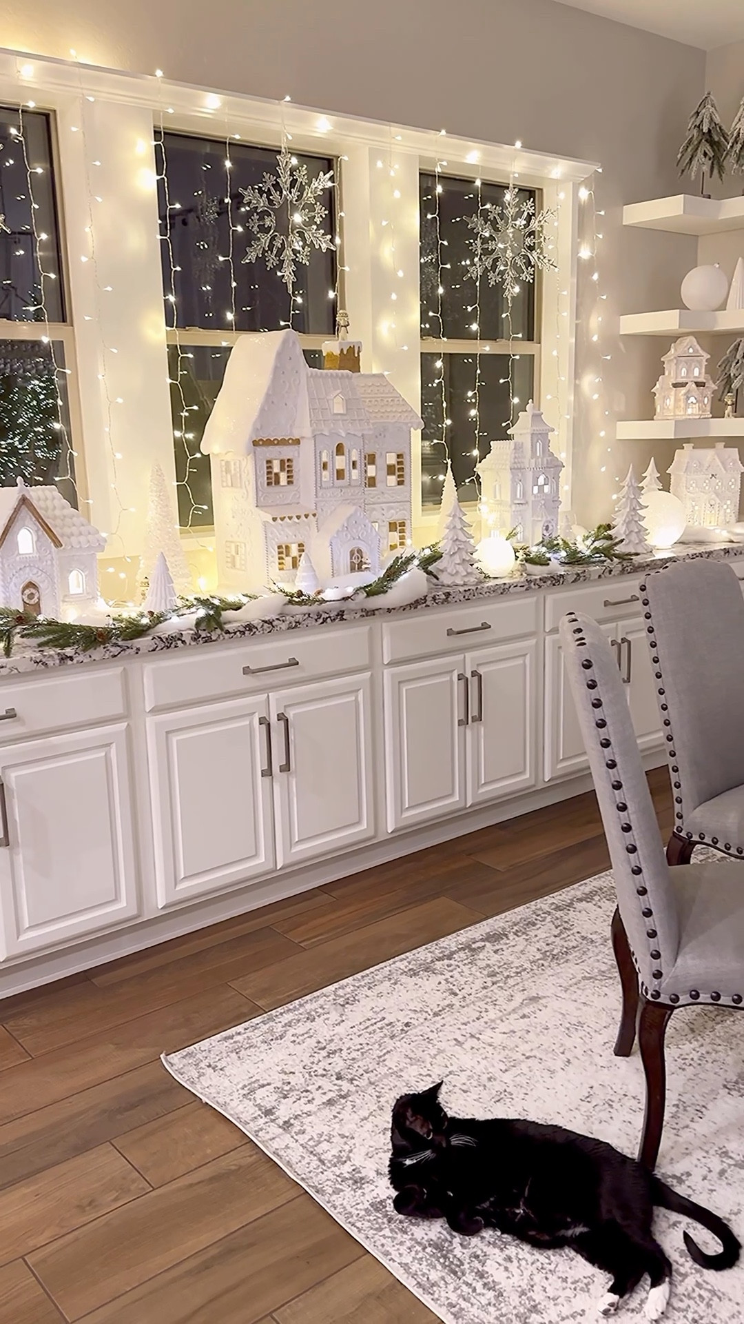 Giant gingerbread houses. Viral Christmas tree. Neutral area rug. Chandelier. Round wooden dining room table. Hanging fairy twinkle lights, Christmas decorations. 


Christmas decor inspiration 2025
Trending Christmas ideas
Christmas decor must-haves
Holiday decorating hacks
Festive home makeover
Christmas tree styling tips
How to decorate for Christmas

Giant gingerbread house
DIY gingerbread decorations
Whimsical Christmas decor
Candy cane lane decor
Gingerbread village ideas
Peppermint Christmas theme
Sweet holiday home
Candyland Christmas decor
Christmas kitchen decor ideas
Gingerbread man decorations
Christmas home decor ideas
Cozy Christmas home
Modern farmhouse Christmas
Glam Christmas decorations
Viral Christmas tree
Christmas tree inspo
Holiday home styling
Winter wonderland decor
Neutral Christmas decor
Flocked Christmas tree


#LTKHome #LTKSeasonal