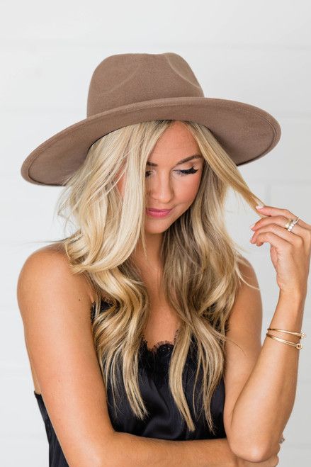 For Next Time Mocha Hat | The Pink Lily Boutique