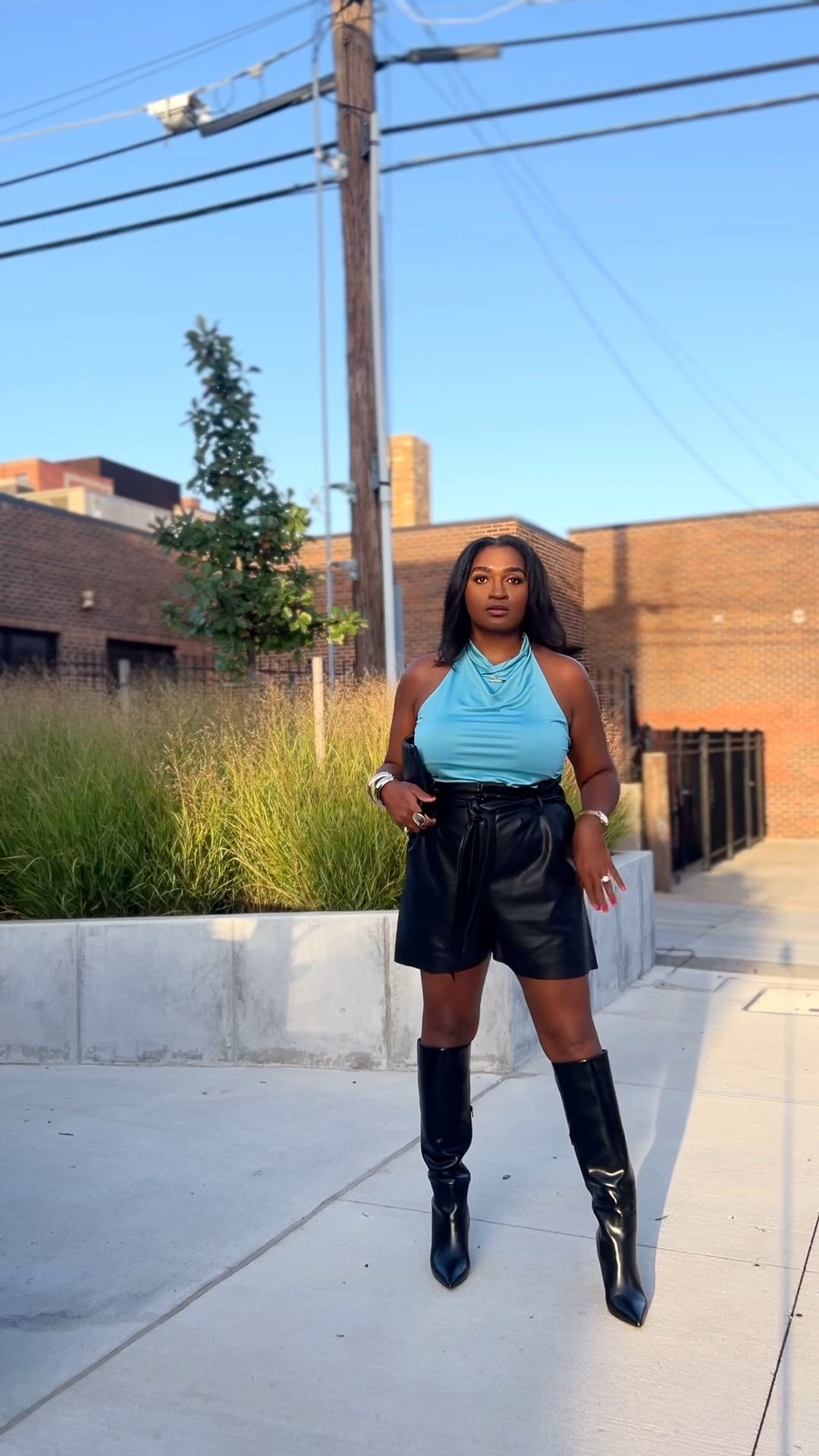 Pre-Fall OOTN for an influencer event went like this 🤏🏽