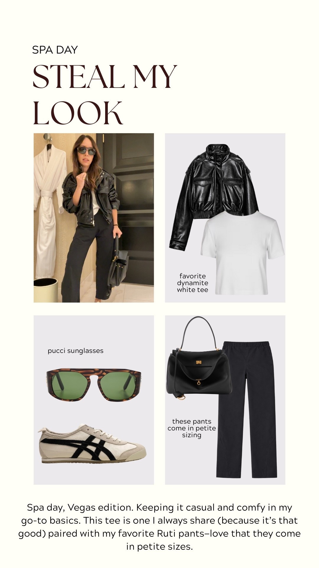 Outfit deets broken down for you all! Wearing a size 2P in these pants! 

#LTKootd #LTKPetite #LTKTravel