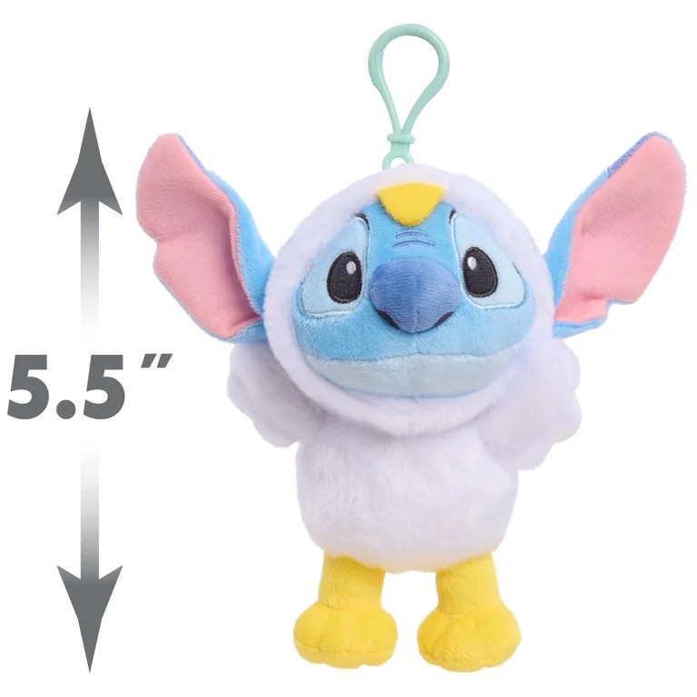 Disney Stitch Chick 5.5-inch Easter Clip-On Plush, 2 Years and Up, Kids Toys for Ages 2 Up | Walmart (US)