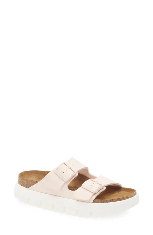 Papillio by Birkenstock Arizona Chunky Platform Sandal in Light Rose at Nordstrom, Size 10-10.5Us | Nordstrom