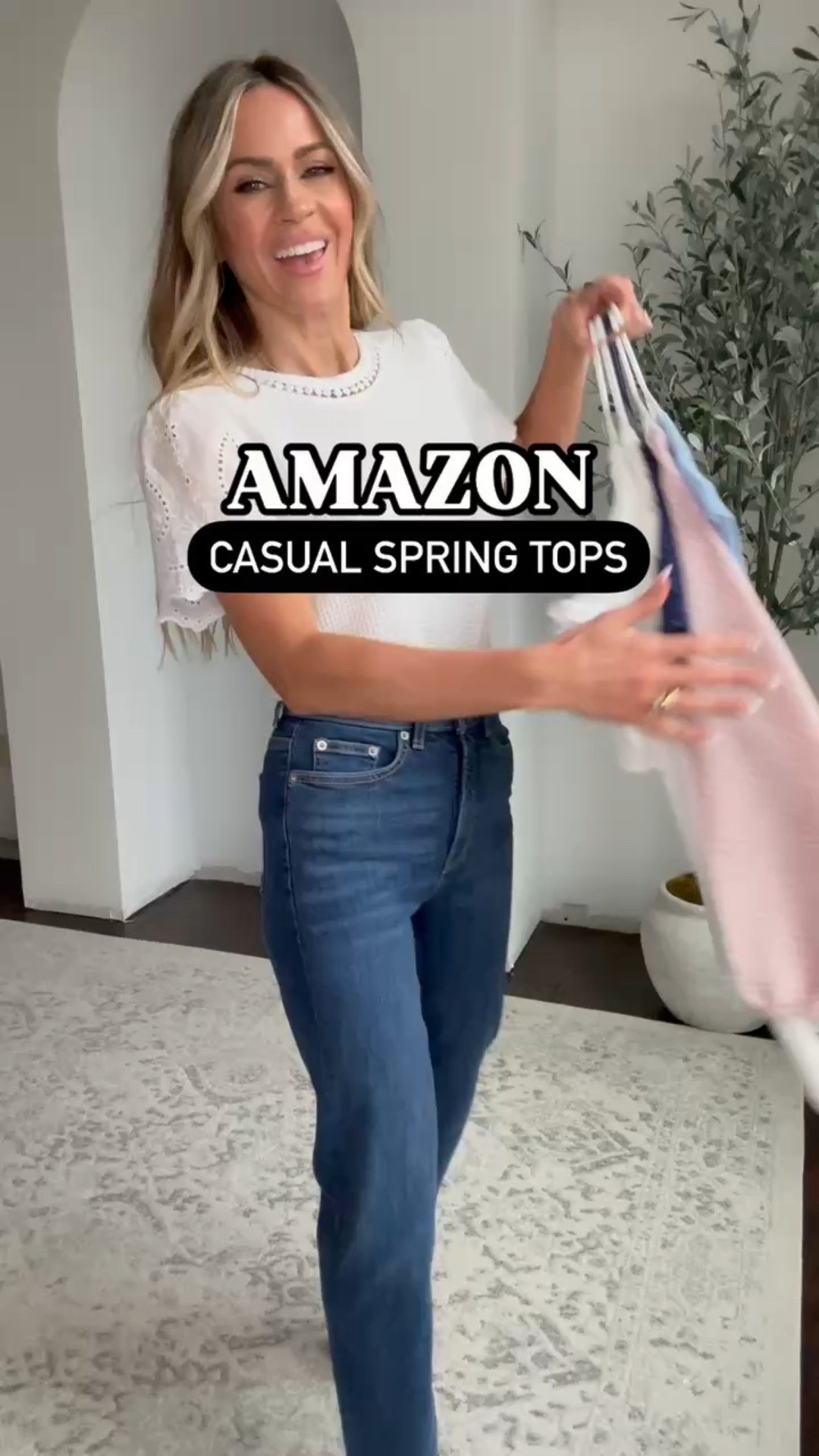Amazon easy casual tops for spring! Wearing smallest size in each 



#LTKStyleTip #LTKOver40 #LTKFindsUnder50