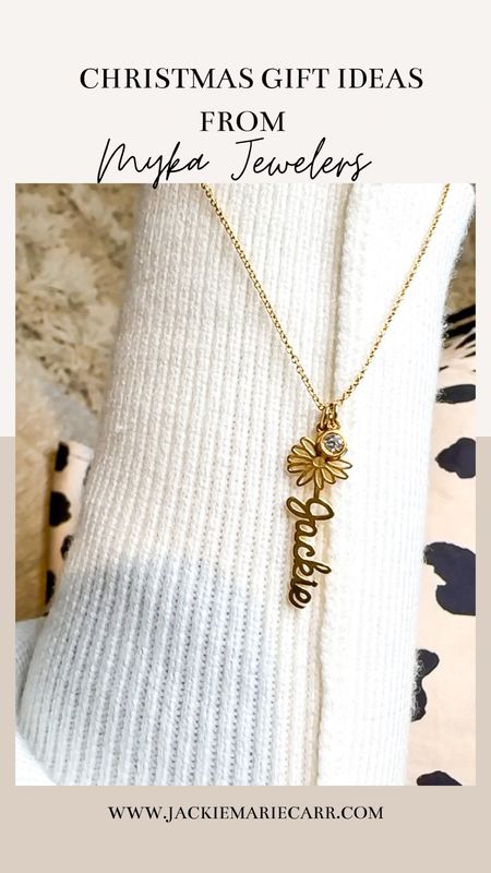 ✨CHRISTMAS GIFT IDEA FOR HER✨ This customizable necklace makes the perfect unique gift you need for that special person in your life (or hem hem poke your hubby😜).🥰

You can have their name, birth stone, and birth flower added. It’s 18k gold and a great option for $100 price range gift 🎁 

You can find this gift at MYKA JEWELERS with even the earrings to match and so much more 😍

gifts for her, Christmas gift ideas, gold necklace, gold jewelry, unique gift ideas, Christmas shopping

#ad #MYMYKAMOMENT @mykajewelers

#LTKfindsunder100 #LTKHoliday #LTKGiftGuide