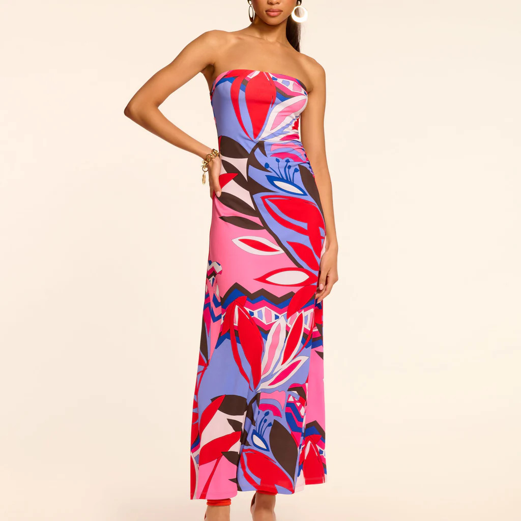 Bernarda Jersey Strapless Maxi Dress | Ramy Brook