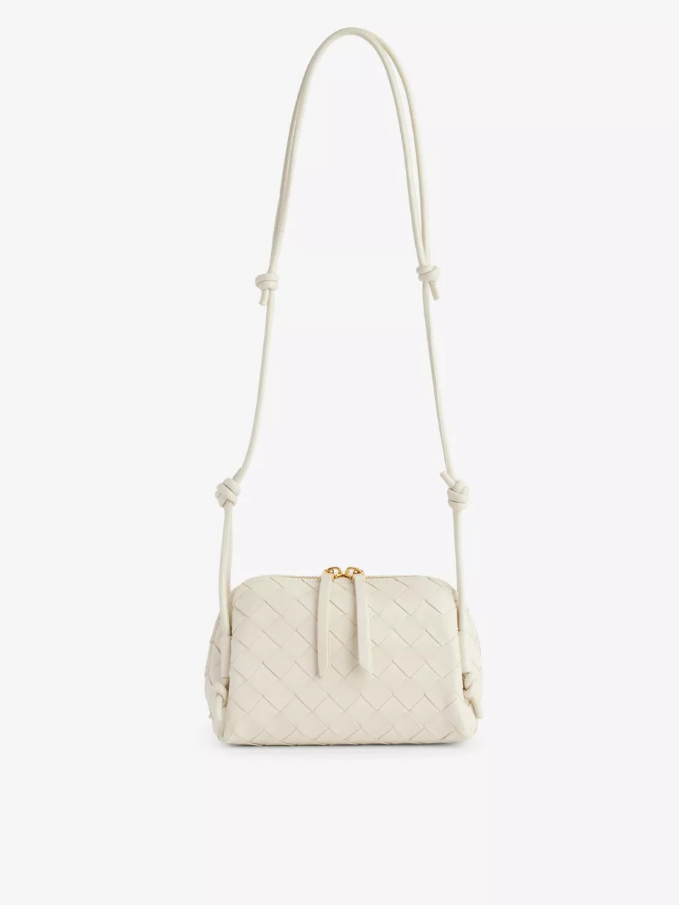 Loop leather crossbody bag | Selfridges