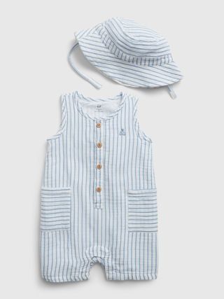 Baby Crinkle Gauze Outfit Set | Gap (US)