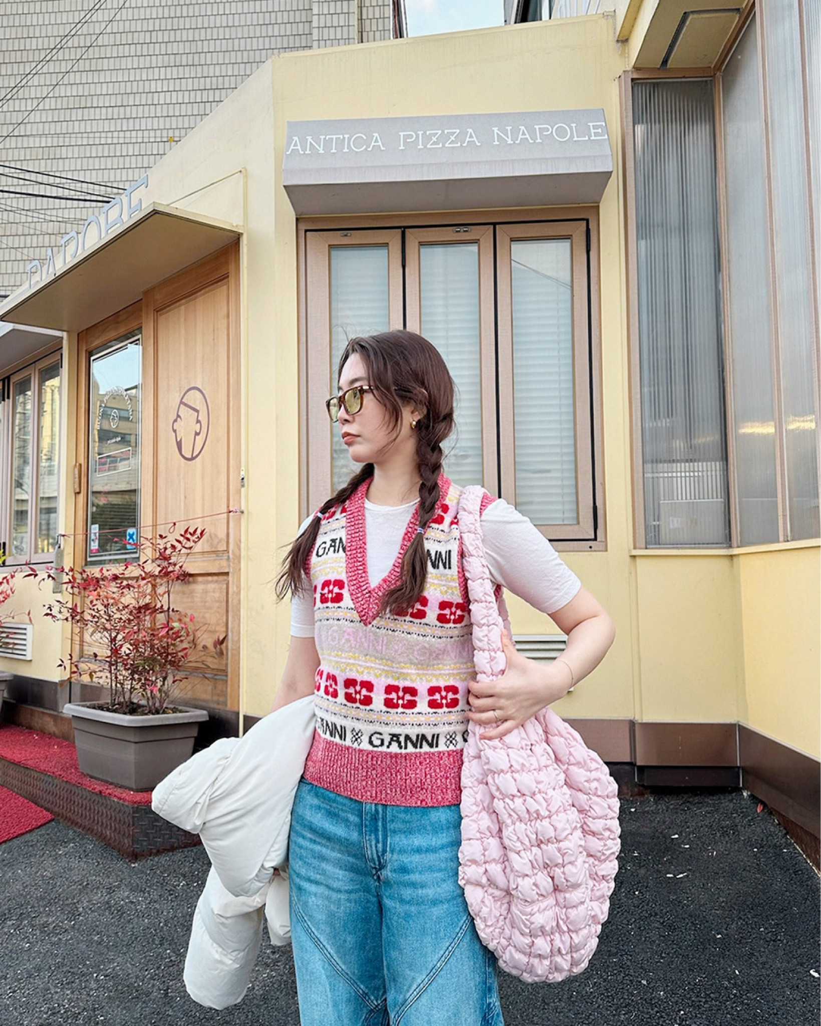 GANNI's cute patterned knitwear always feels good! ❤️🩷🤍🩷❤️

#LTKU #LTKstyletip #LTKAsia