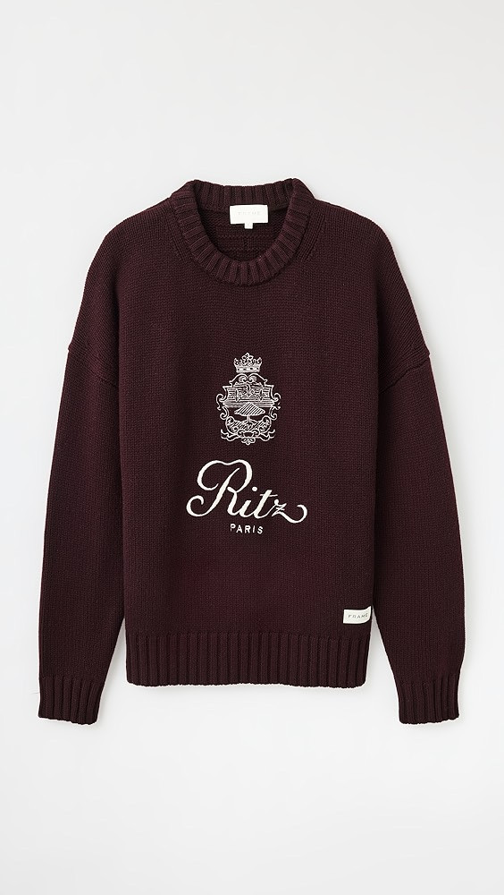 FRAME Ritz Paris Unisex Cashmere Sweater | Shopbop | Shopbop