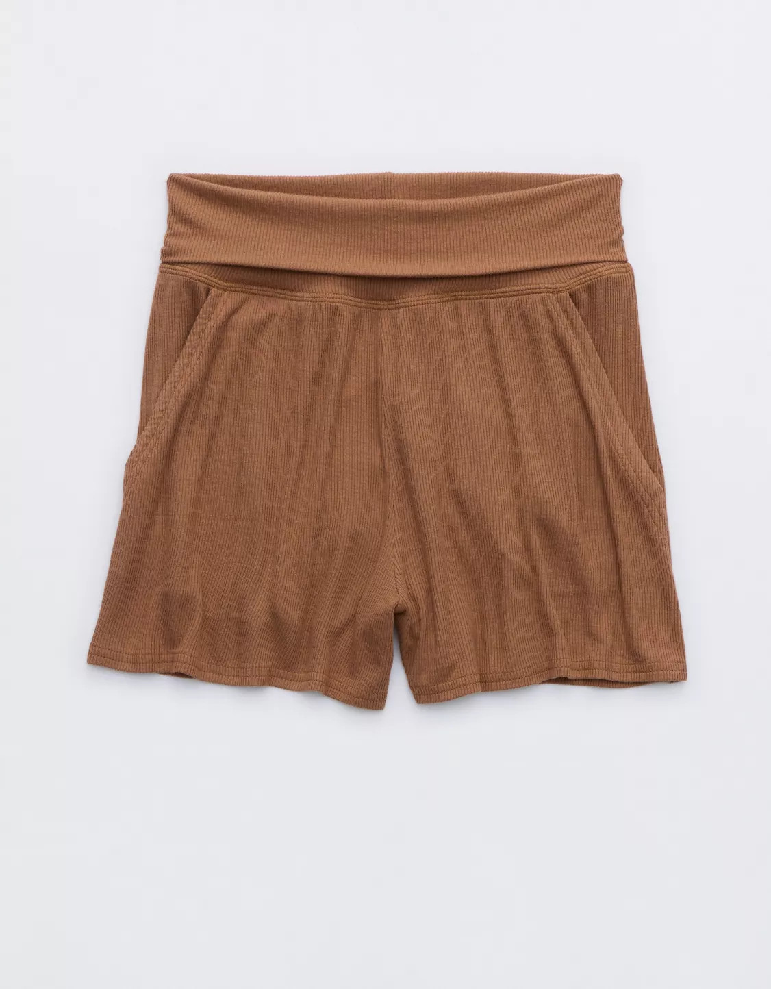 Aerie Real Soft® Ribbed Foldover Boxer | American Eagle Outfitters (US & CA)