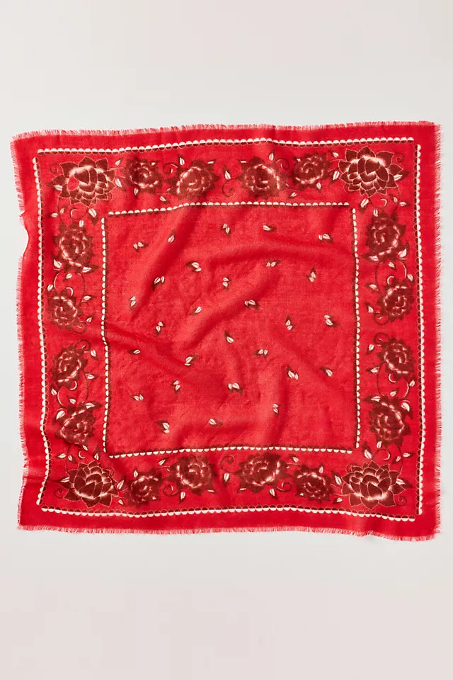 100% Cashmere Paisley Scarf | Anthropologie (US)