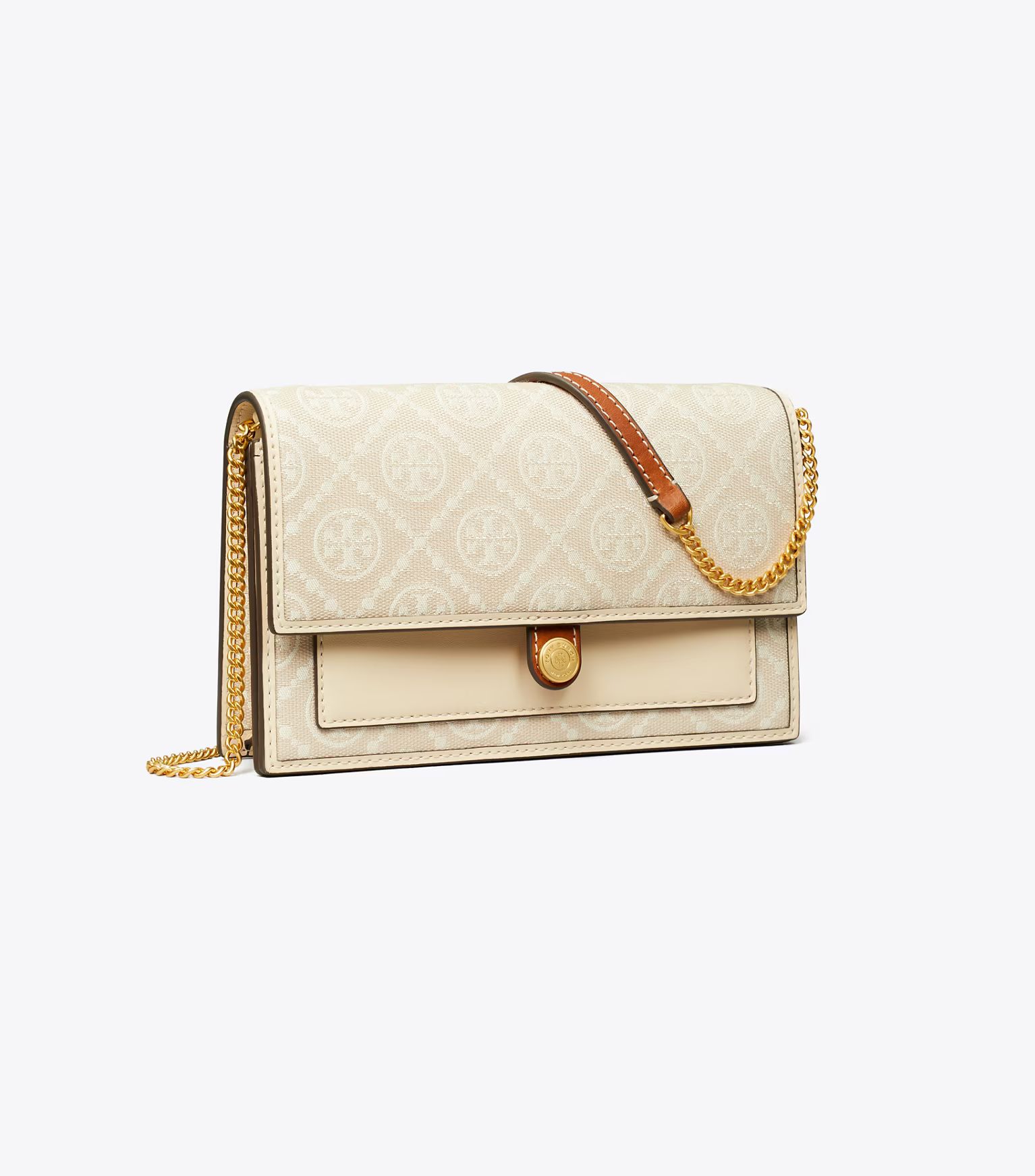 T MONOGRAM CHAIN WALLET | Tory Burch (US)