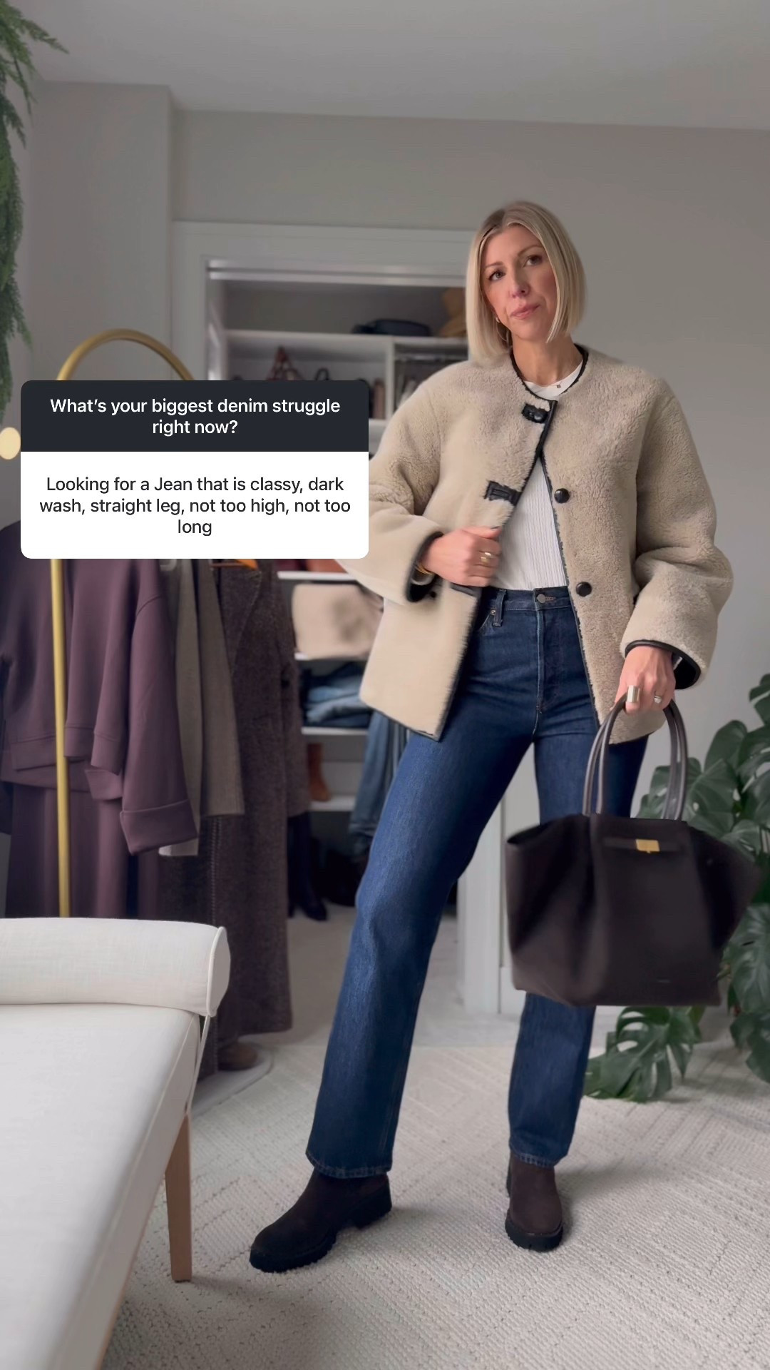 The Classy Jean
A perfect dark wash & fit!

These jeans are 100% cotton and fit true to size. If you’re in between sizes, I would recommend sizing up one for a more relaxed fit.

#LTKmomlife #LTKSeasonal #LTKootd