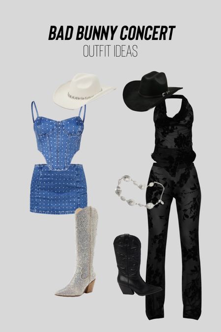 Bad bunny concert outfit ideas 

#LTKstyletip
