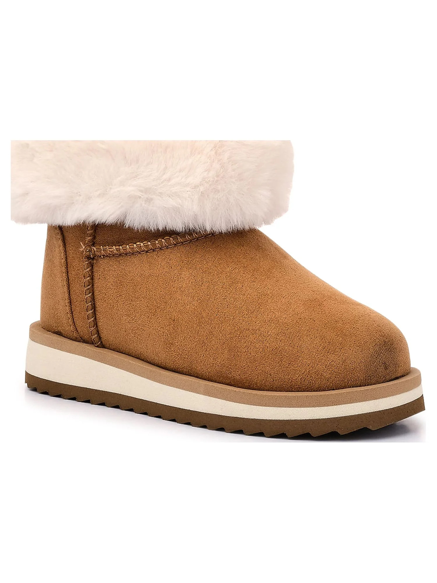 Wonder Nation Toddler Girls Shearling Boot, Sizes 7-12 | Walmart (US)