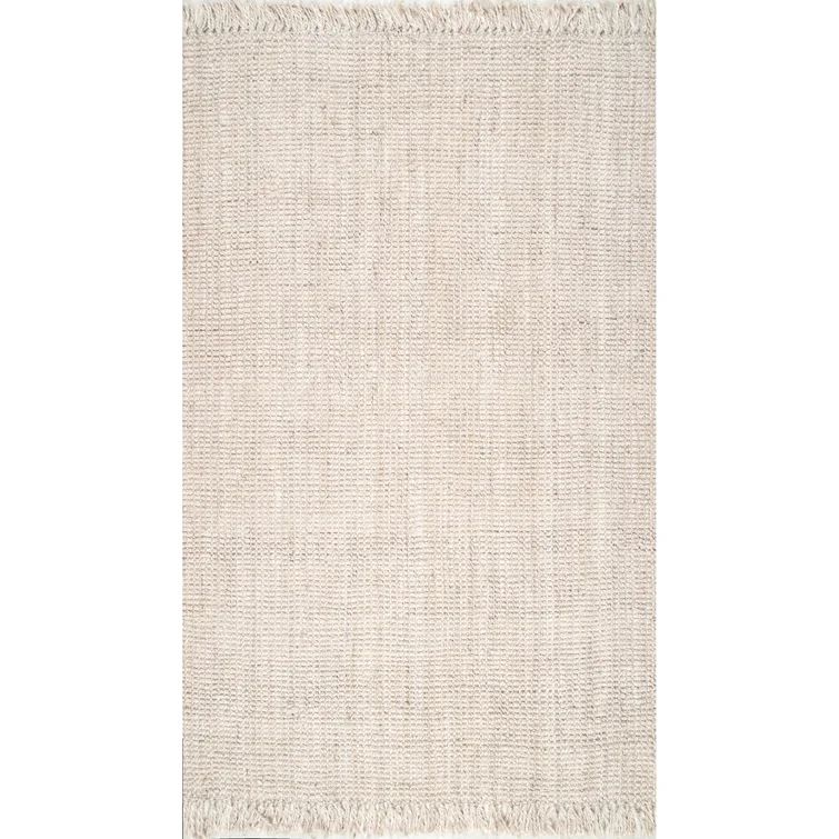 Gia Handmade Flatweave Jute/Sisal Off White Area Rug | Wayfair North America