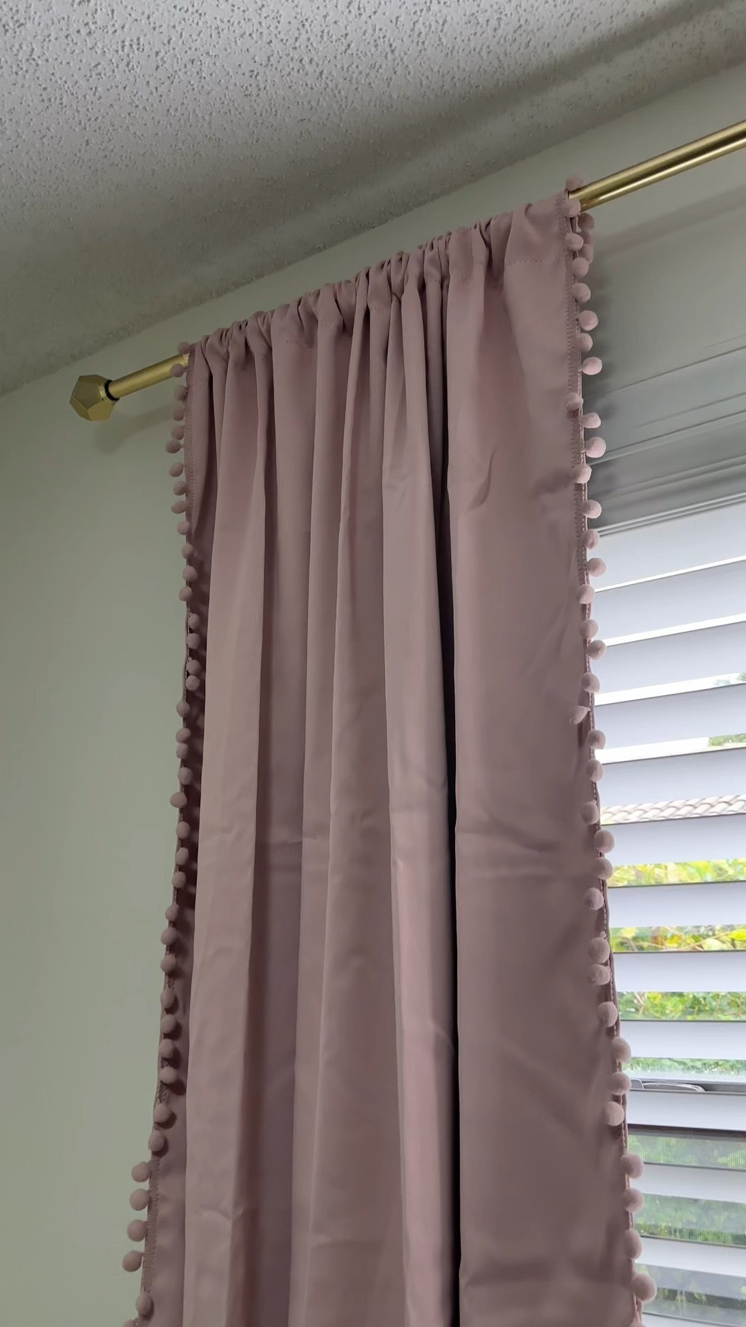 Pom Pom blackout curtains for the girly room 😍 #curtain #blackoutcurtains 

#LTKFindsUnder50 #LTKKids #LTKHome