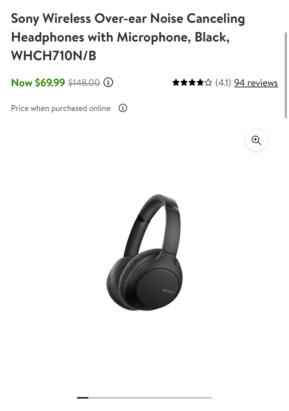 Walmart Black Friday Deal! Sony headphones!

#LTKunder100 #LTKsalealert #LTKHoliday