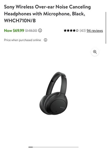 Walmart Black Friday Deal! Sony headphones!

#LTKunder100 #LTKsalealert #LTKHoliday