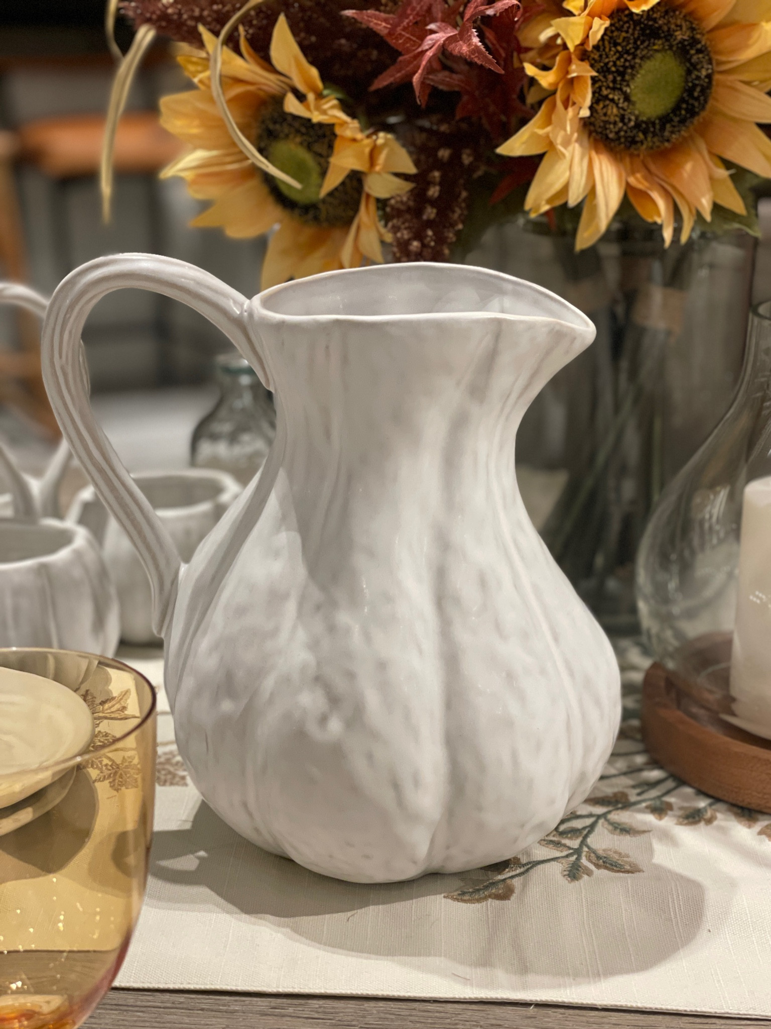 Pottery barn did not disappoint with their fall collections. But out of all beautiful items they have this pitcher is my absolute favorite 

#LTKunder50 #LTKSeasonal #LTKhome