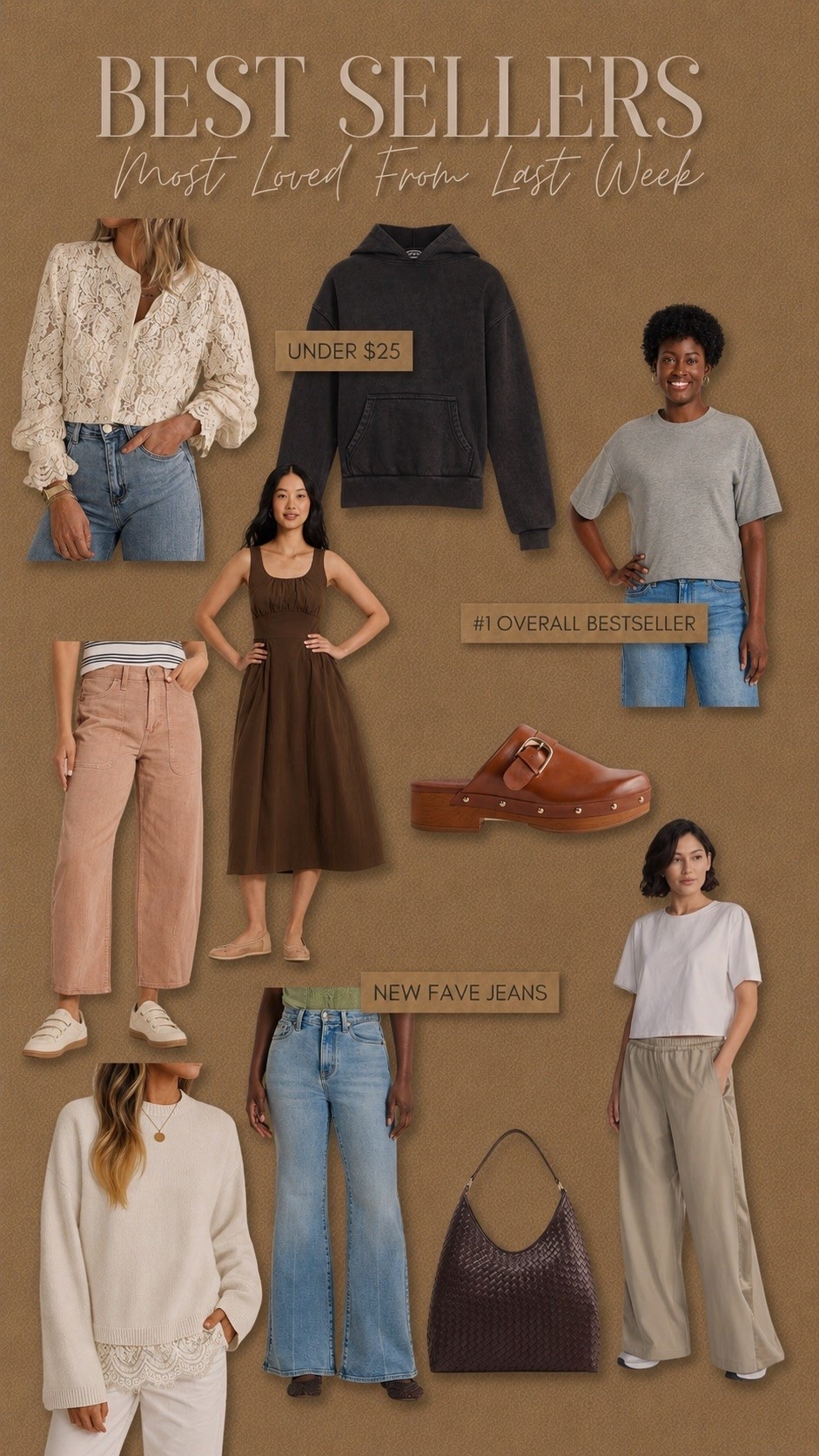 Best selling fashion favorites from the previous week! These are all beyond good and don’t cost an arm and a leg 🙌🏼✨￼

#LTKootd #LTKgrwm #LTKSaleAlert