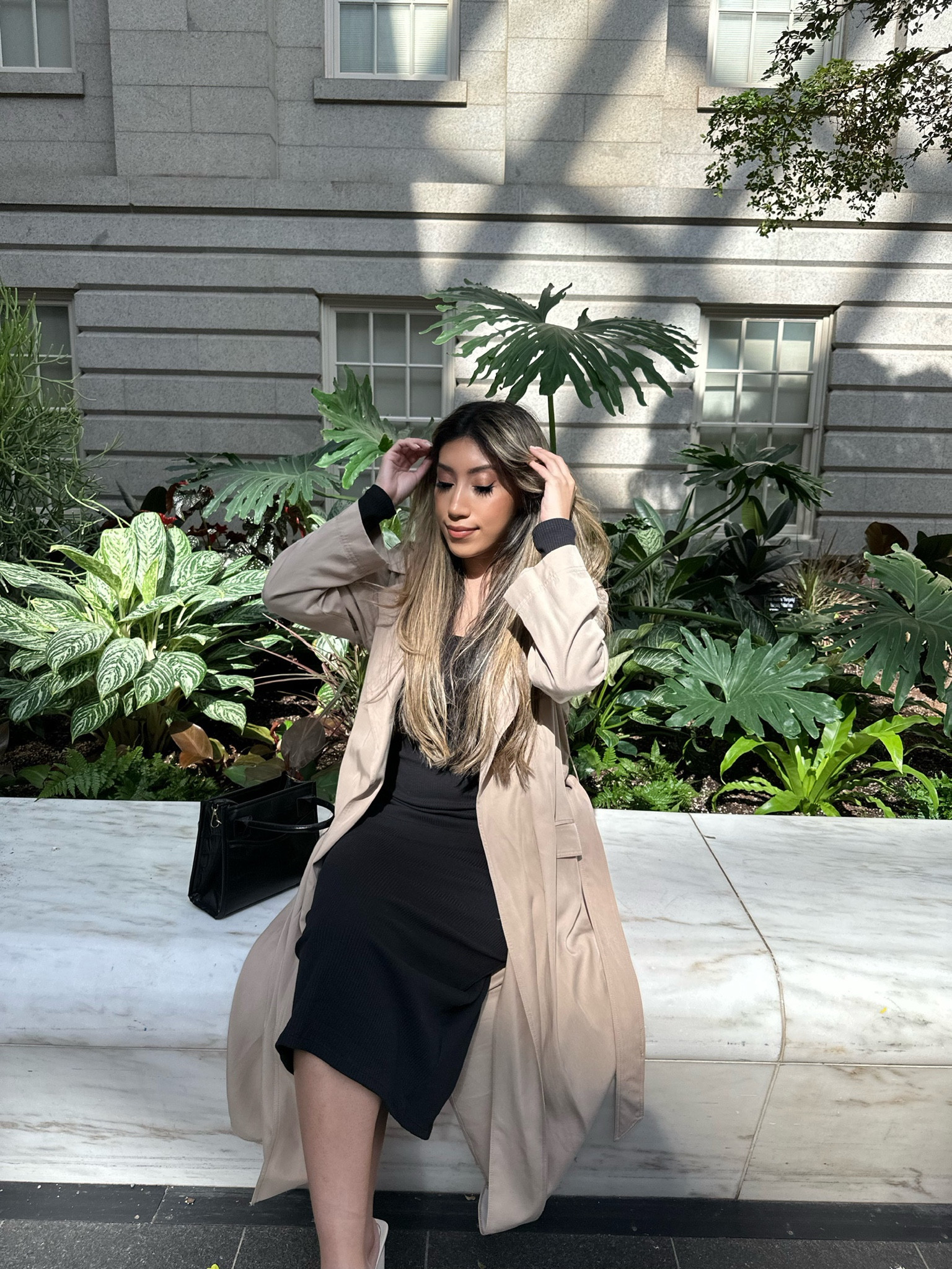 Trench coat outfit 

#spring #trenchcoat 

#LTKunder50 #LTKSeasonal #LTKitbag