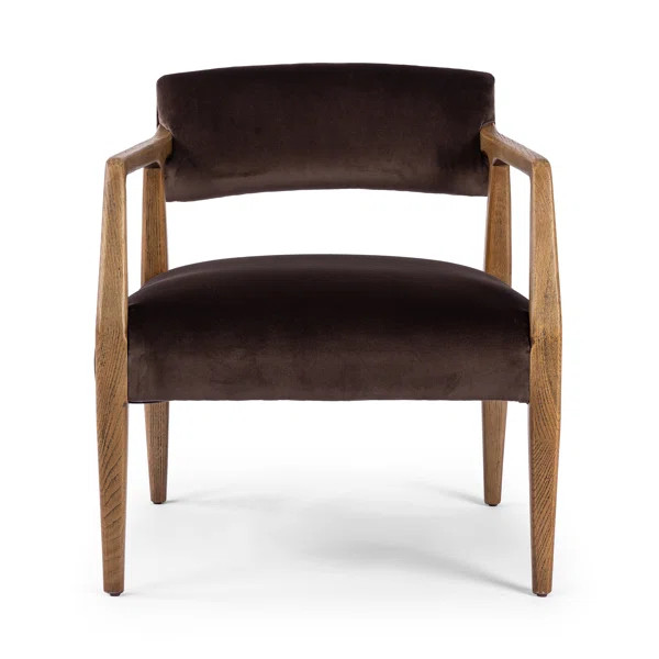 Cullen Velvet Armchair | Wayfair North America