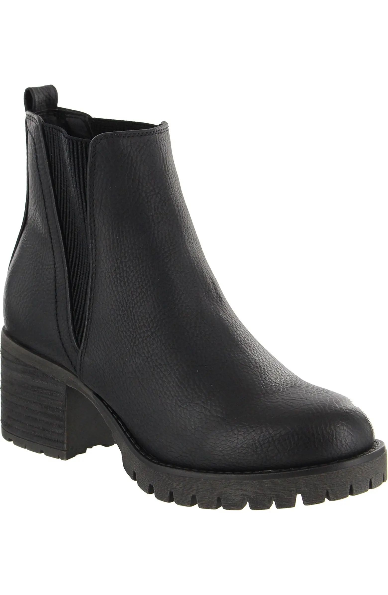 Jody Ribbed Lug Sole Chelsea Boot (Women) | Nordstrom Rack