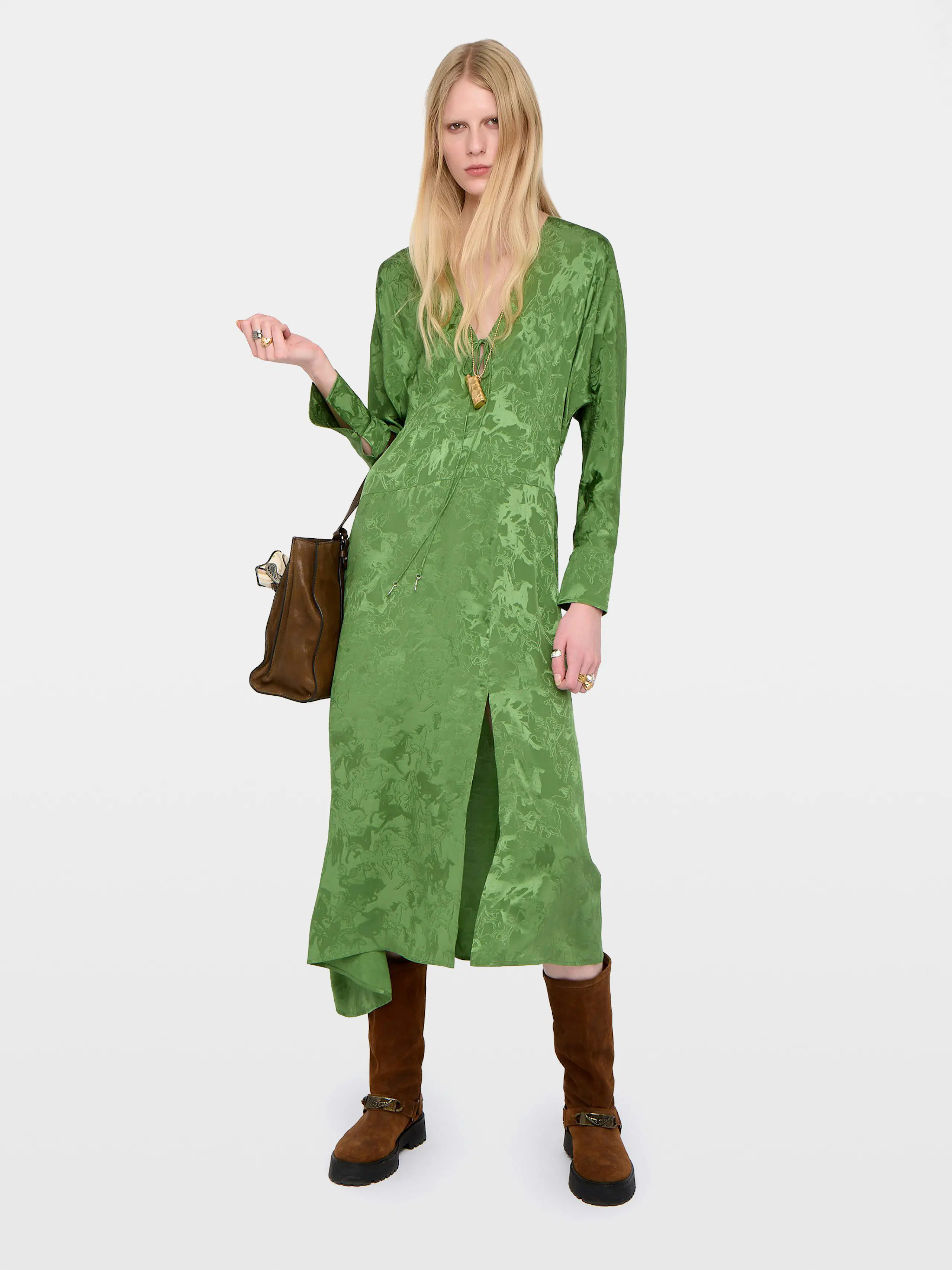 Rouna Silk Dress | Zadig et Voltaire (US)