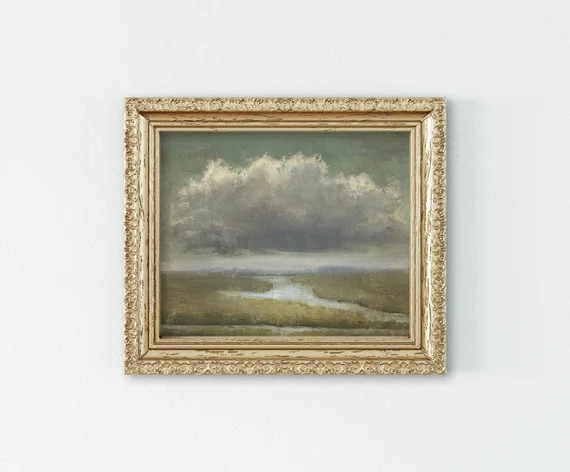 Oil Painting Landscape Print Charleston Marshland Print Oil - Etsy | Etsy (US)