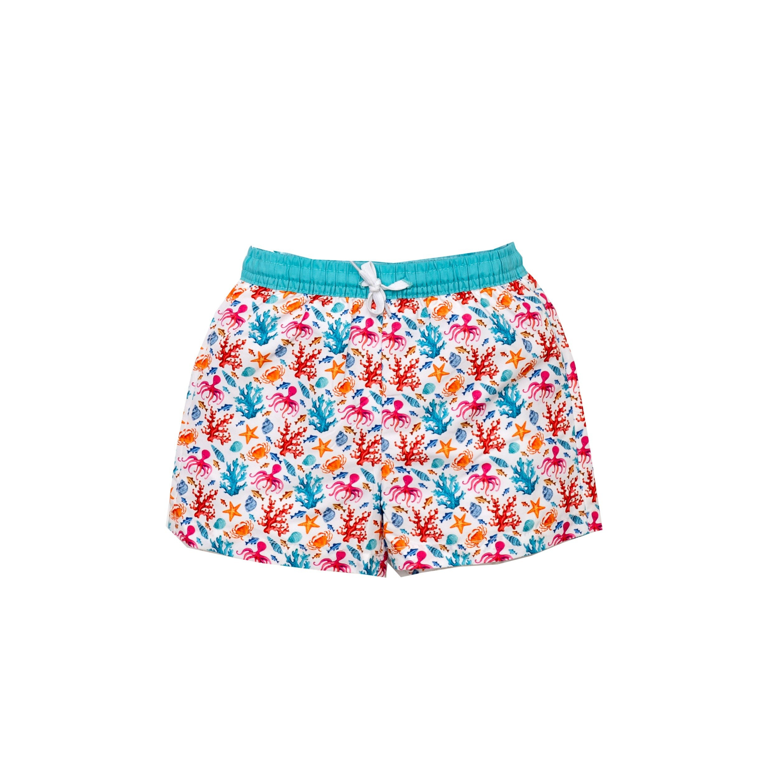 Boys Under the Sea Swim Trunks | The Oaks Apparel Company