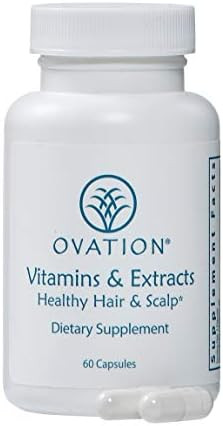 Ovation Hair Vitamins & Extracts: Healthy Hair & Scalp- Hair Repair Supplement with Natural Herbs... | Amazon (US)