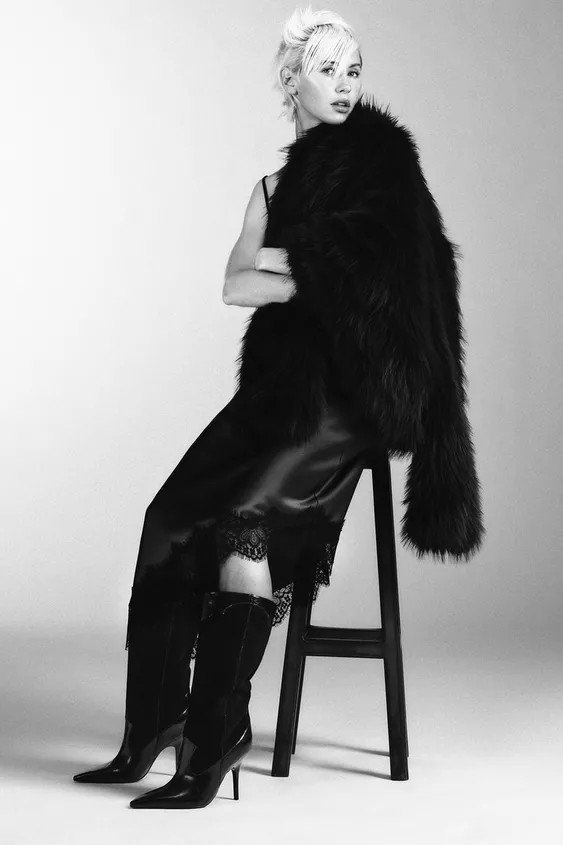 COWBOY HEEL BOOTS | Zara US